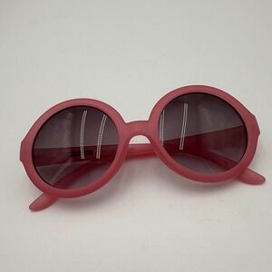 J. Crew Factory Girls Round Retro Sunglasses - Matte Rose Pink